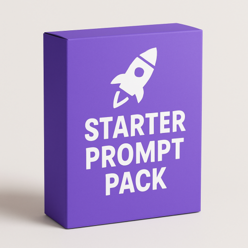 Starter Prompt Pack: From Zero to Digital Product